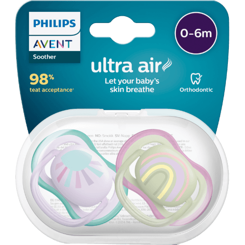 Philips Avent Ultra Air Soother 0-6 Months