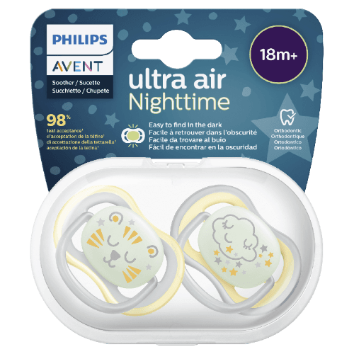 Philips Avent Ultra Air Nighttime Soother 18+ Months