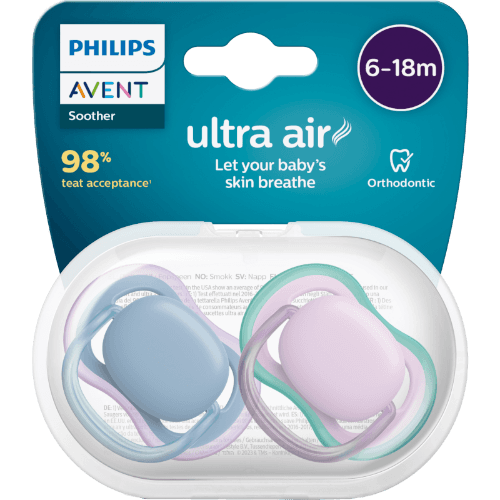 Philips Avent Ultra Air Soother 6-18 Months