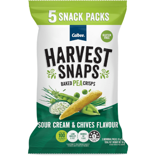 Calbee Sour Cream & Chives Pea Chips