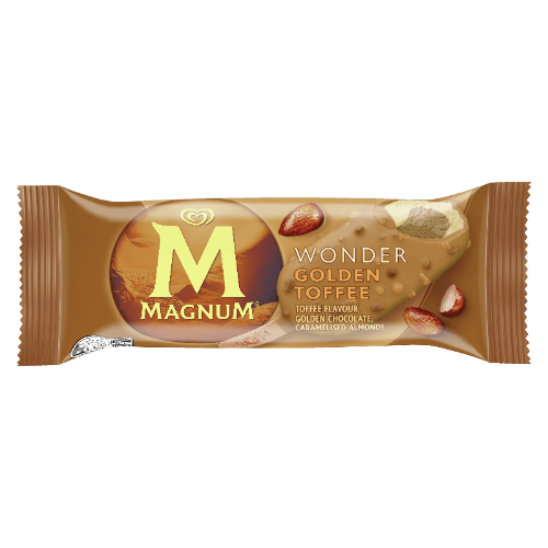 Magnum Wonder Golden Toffee Frozen Dessert 90 mL