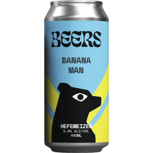 BEERS Banana Man Hefeweizen 440 mL