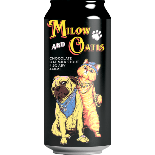 Double Vision Brewing Company Milow & Oatis Chocolate Oat Milk Stout 440 mL