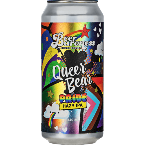 Beer Baroness Queer Bear Pride Hazy IPA 440 mL