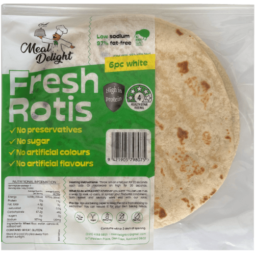 Meal Delight  White Fresh Roti