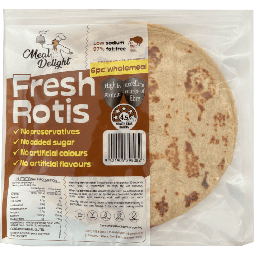 Meal Delight  Wholemeal Fresh Roti