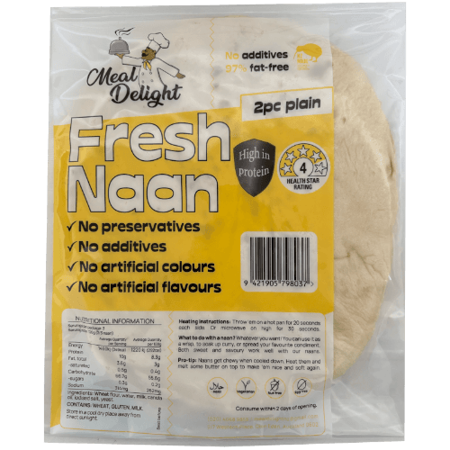 Meal Delight  Plain Fresh Naan