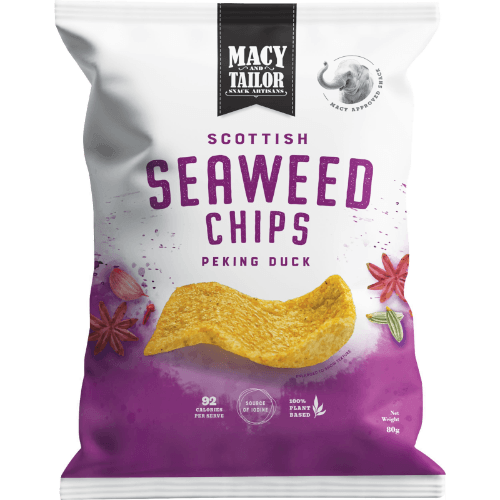 Macy and Tailor Peking Duck Scottish Seaweed Chips