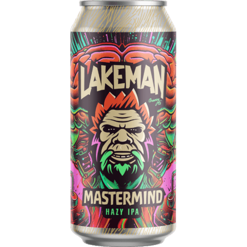 Lakeman Brewing Co Mastermind Hazy IPA 440 mL