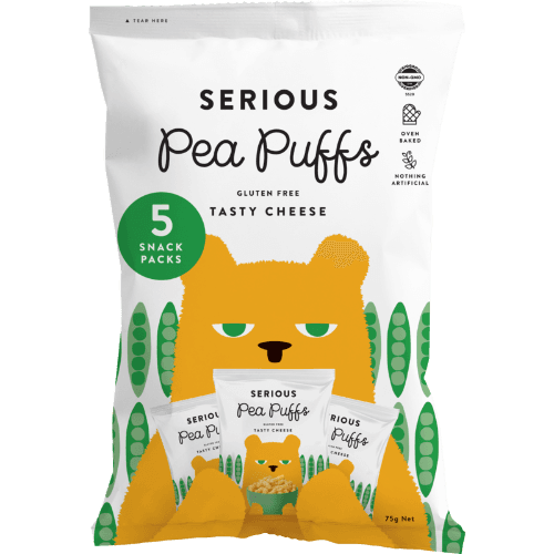 Serious Tasty Cheese Pea Puffs