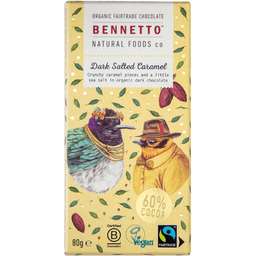 Bennetto Dark Caramel Chocolate Block