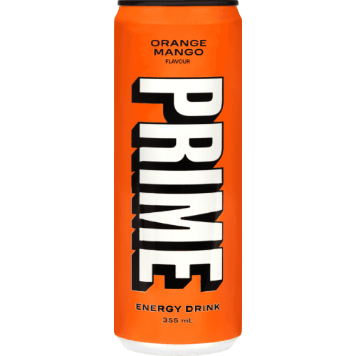 Prime Orange Mango Energy Drink 355 mL