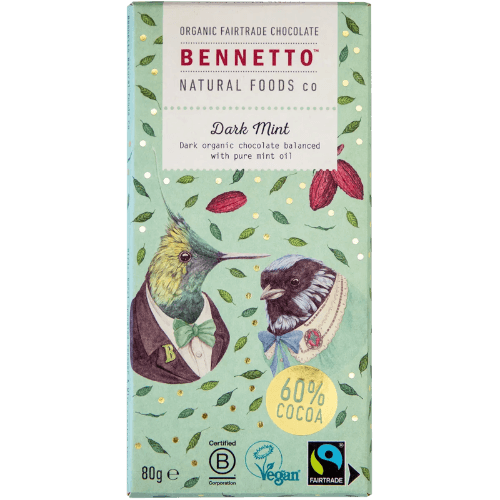 Bennetto Dark Mint Chocolate Block