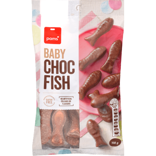 Pams Choc Baby Fish