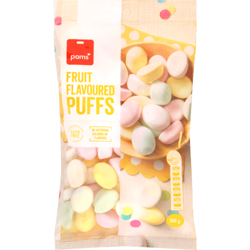 Pams Fruit Flavoured Puffs