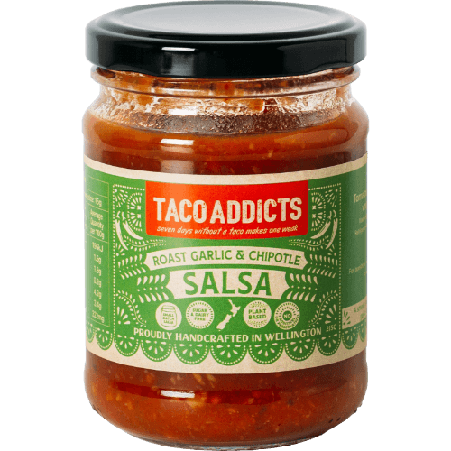 Taco Addicts Roast Garlic & Chipotle Salsa