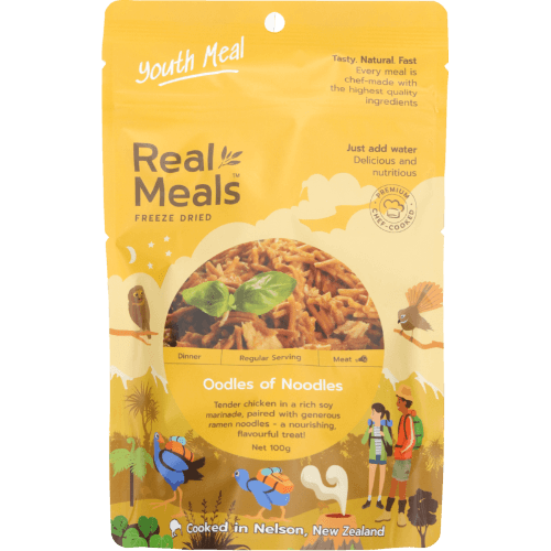 Real Meals Youth Range Oodles Of Noodles Freeze Dried Meal