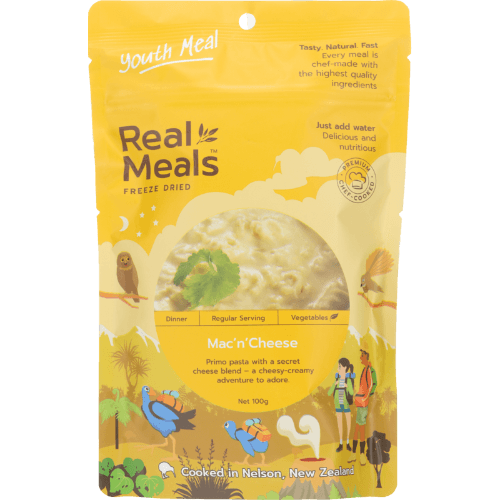 Real Meals Youth Range Mac 'n' Cheese Freeze Dried Meal