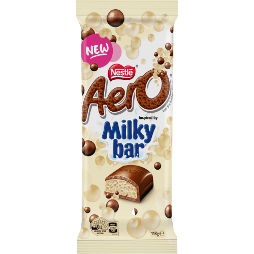 Nestle Aero Milkybar Chocolate Block