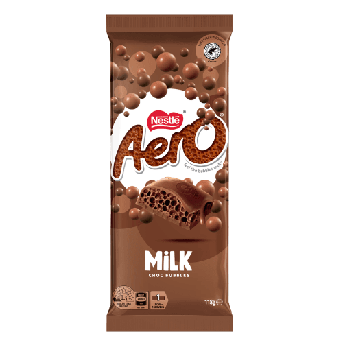 Nestle Aero Milk Chocolate Block