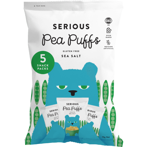 Serious Puffs Sea Salt Pea Puffs