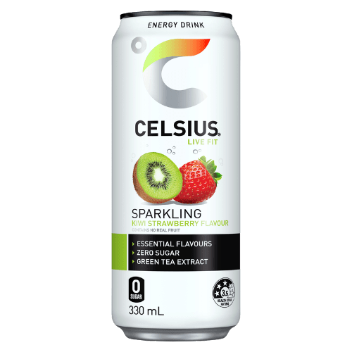 Celsius Kiwi Strawberry Flavour Sparkling Energy Drink