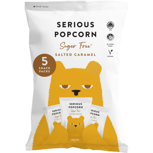 Serious Popcorn Sugar Free Salted Caramel Popcorn