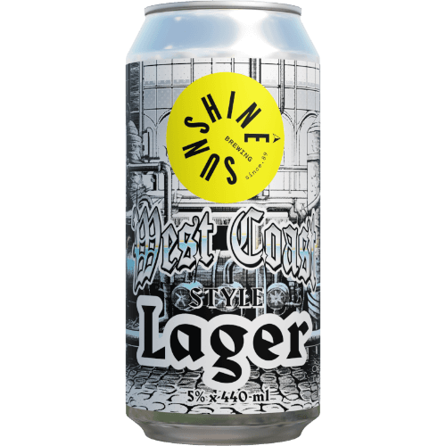 Sunshine West Coast Style Lager 440 mL