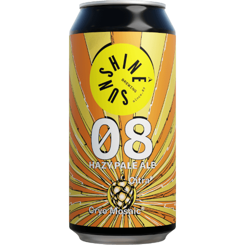 Sunshine Sunrise 08 Hazy Pale Ale Citra Gryo Mosaic 440 mL