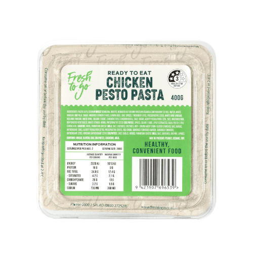 Fresh To Go Ready To Eat Chicken Pesto Pasta