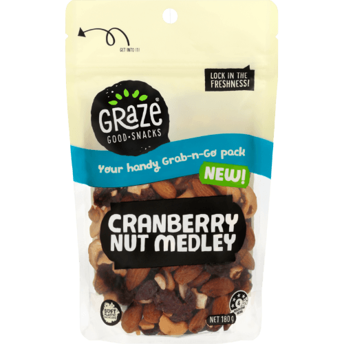 Graze Cranberry Nut Medley