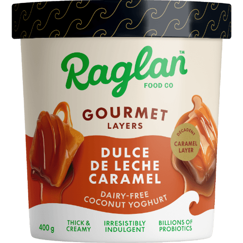 Raglan Food Co Gourmet Layers Dulce De Leche Caramel Dairy-Free Coconut Yoghurt
