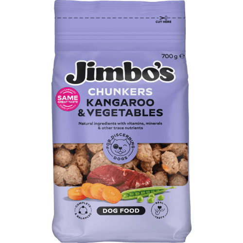 Jimbo's Chunkers Kangaroo & Vegetables Dog Food