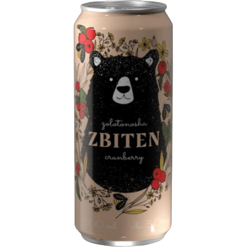 Zbiten Spiced Craft With Cranberry Cider 500 mL