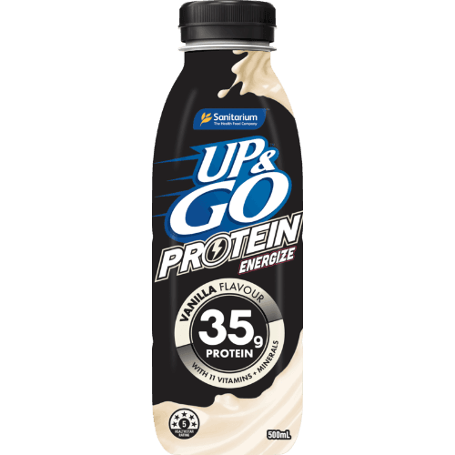 Sanitarium Up & Go Protein Energize Vanilla Liquid Breakfast