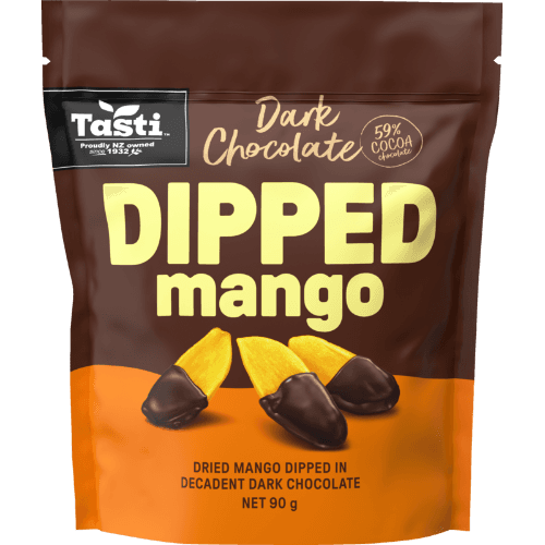 Tasti Dark Chocolate Dipped Mango