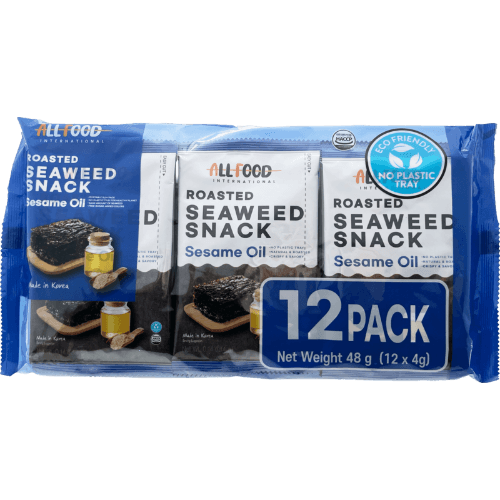 All Food Sesame Oil Roasted Seaweed Snack