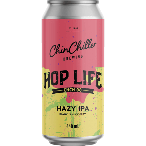 ChinChiller Brewing Hop LIfe CHCH 08 Hazy IPA 440 mL