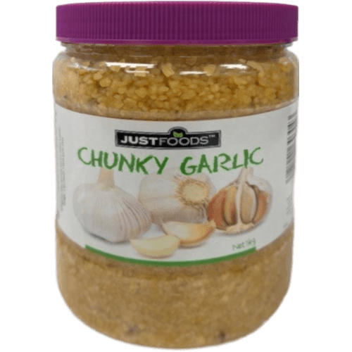 Just Foods Chunky Crushed Garlic