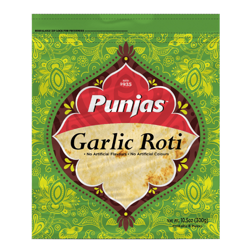 Punjas Garlic Roti