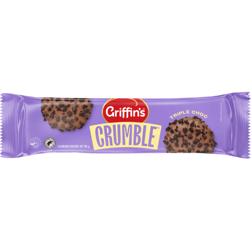 Griffin's Triple Choc Crumble Biscuits