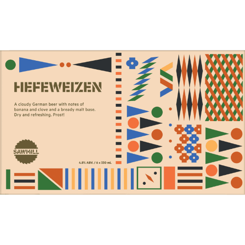 Sawmill Hefeweizen 6 × 330 mL