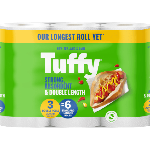 Tuffy White Double Length 2 Ply Paper Towels