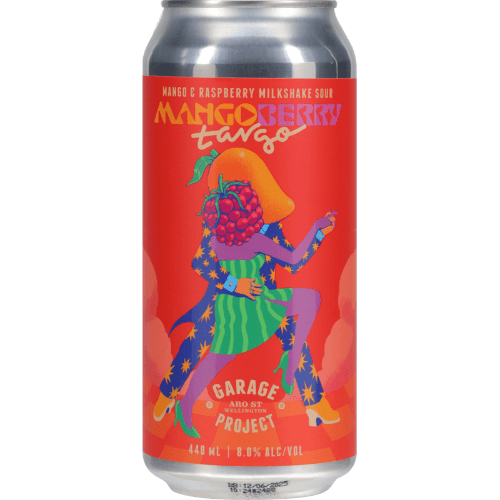 Garage Project Mangoberry Tango Mango & Raspberry Milkshake Sour 440 mL