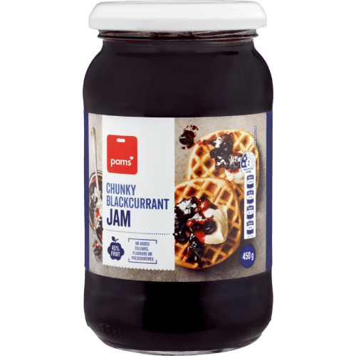 Pams Chunky Blackcurrant Jam