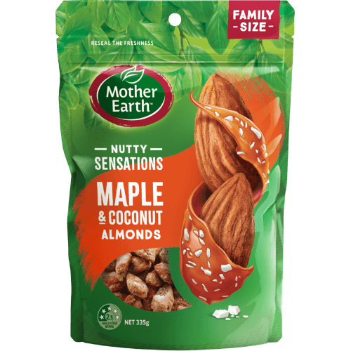 Mother Earth Nutty Sensations Maple & Coconut Almonds