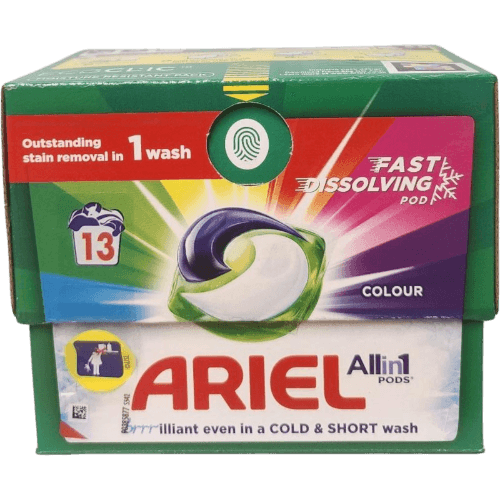 Ariel Colour 3 In 1 Laundry Pods 13 pack