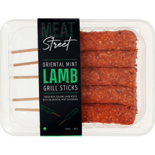 Meat Street Oriental Mint Lamb Grill Sticks