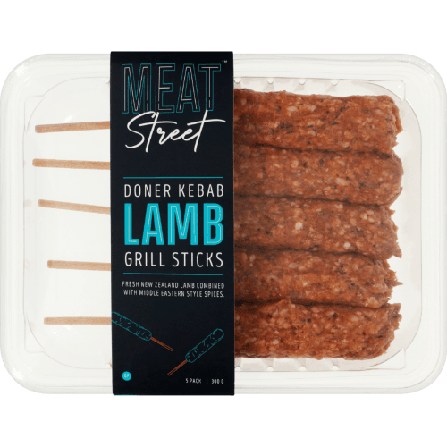 Meat Street Doner Kebab Lamb Grill Sticks