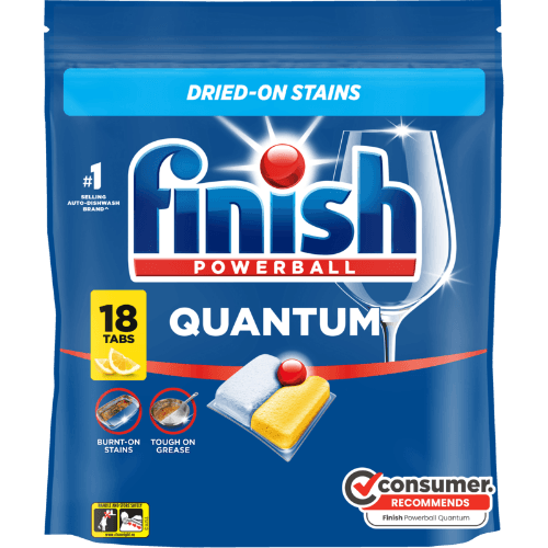 Finish Quantum Lemon Auto Dishwash Tablets